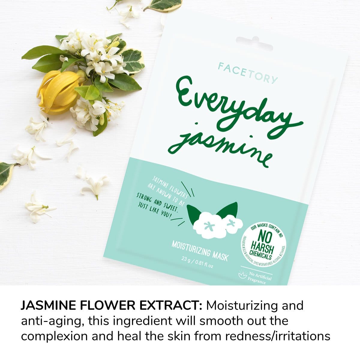 Everyday Jasmine Moisturizing Sheet Mask