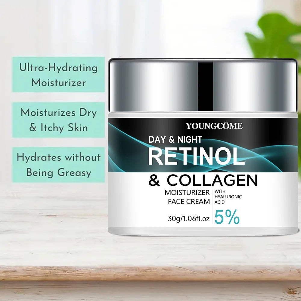 YOUNGCOME Retinol Collagen Moisturizing Cream Promotes Skin Elasticity