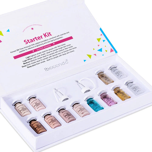 Korea BB Cream Glow Beginner Starter Kit Niacinamide/Peptide Face Skin