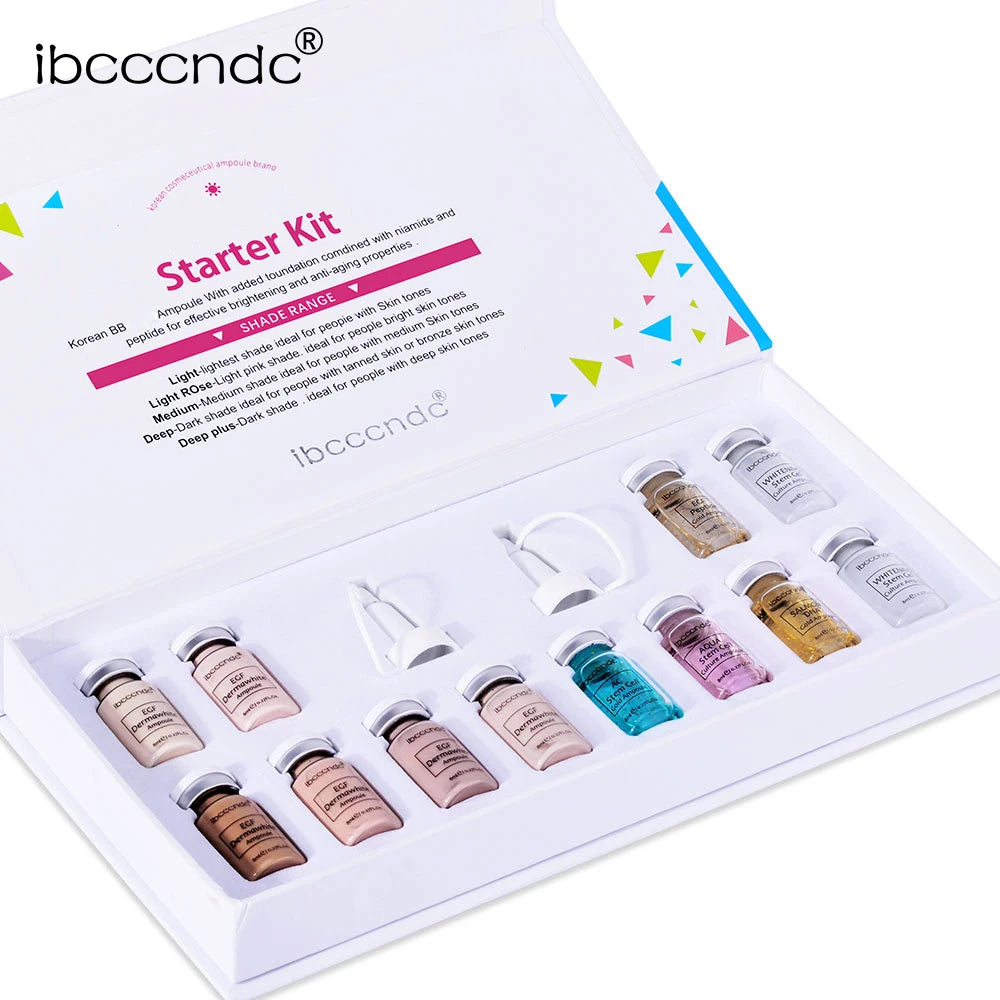 Korea BB Cream Glow Beginner Starter Kit Niacinamide/Peptide Face Skin