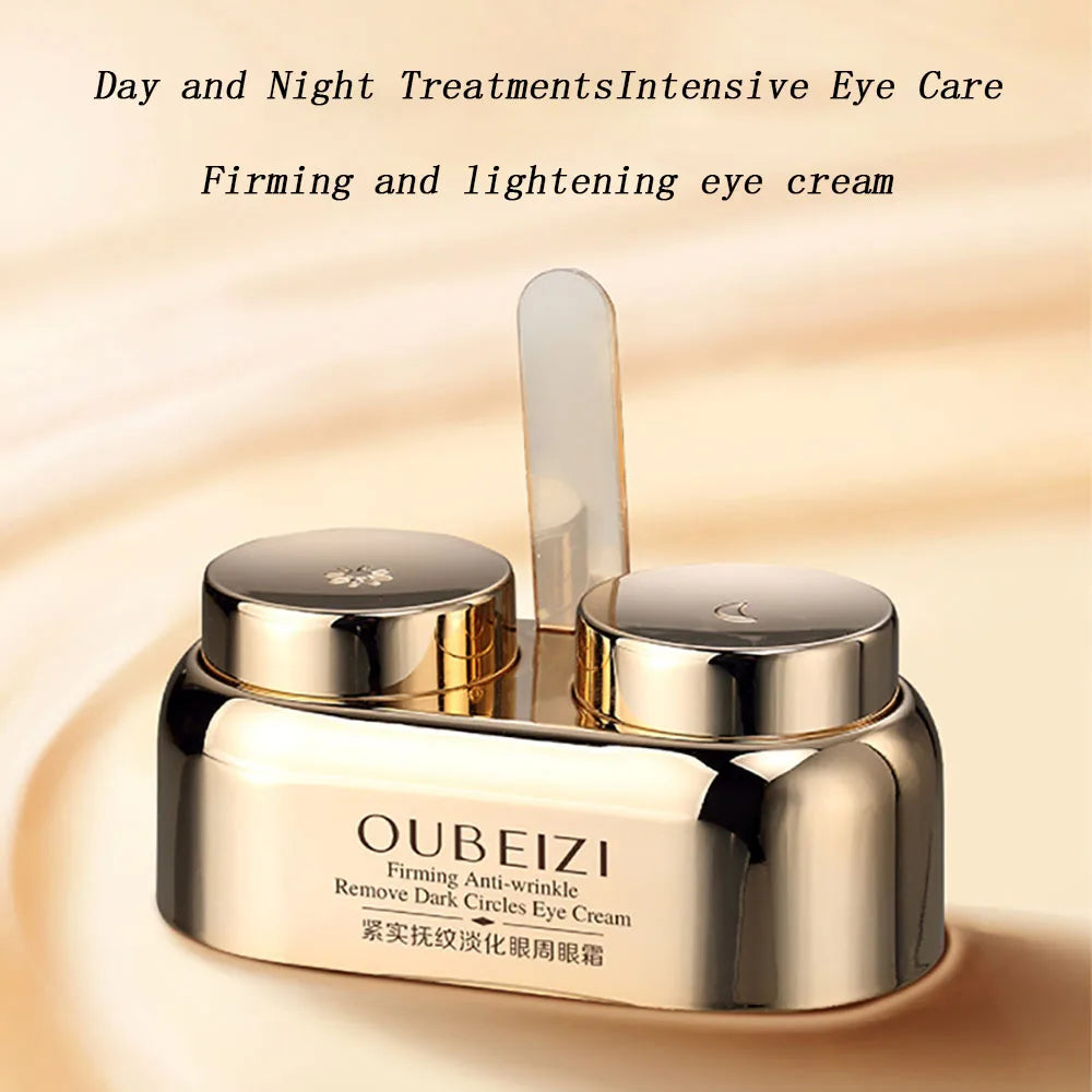 40g Day Eye Cream Night Eye Cream Double Skin Care Reduce Dark Circles