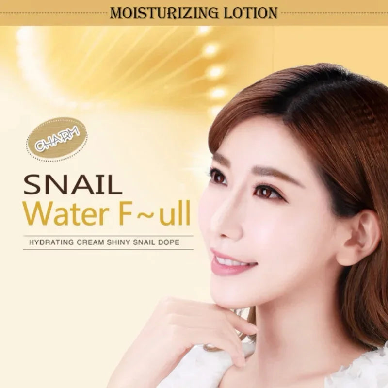 Snail Collagen Face Cream Whitening Moisture Anti Aging Facial Firming