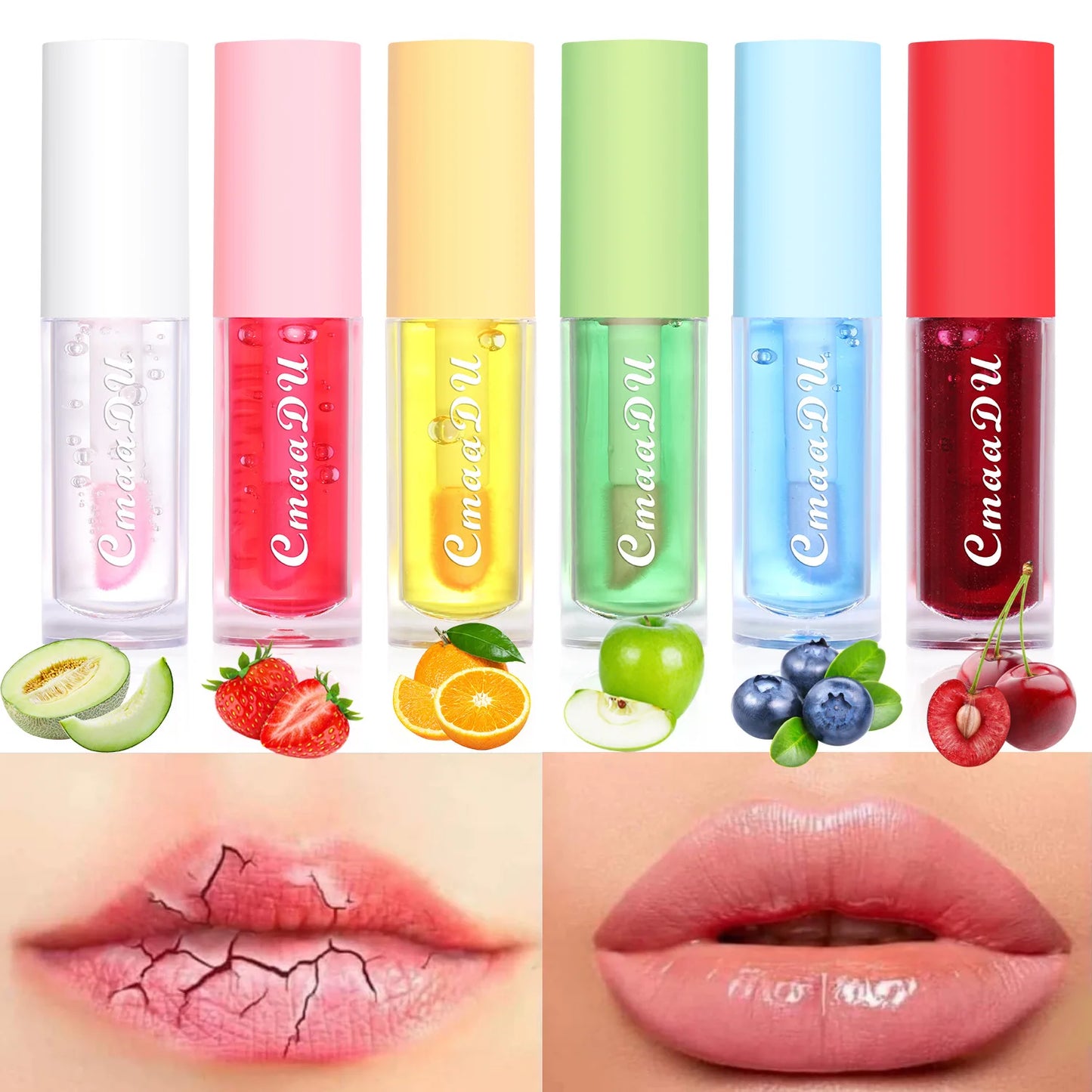 Hydrating Lip Oil-Berry Involved Moisturizing Clear Lip Gloss Plumping