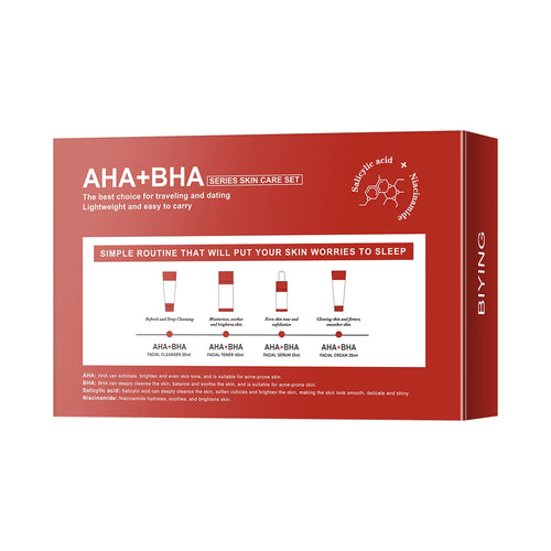 AHA+BHA Series Skin Care Set 4pcs