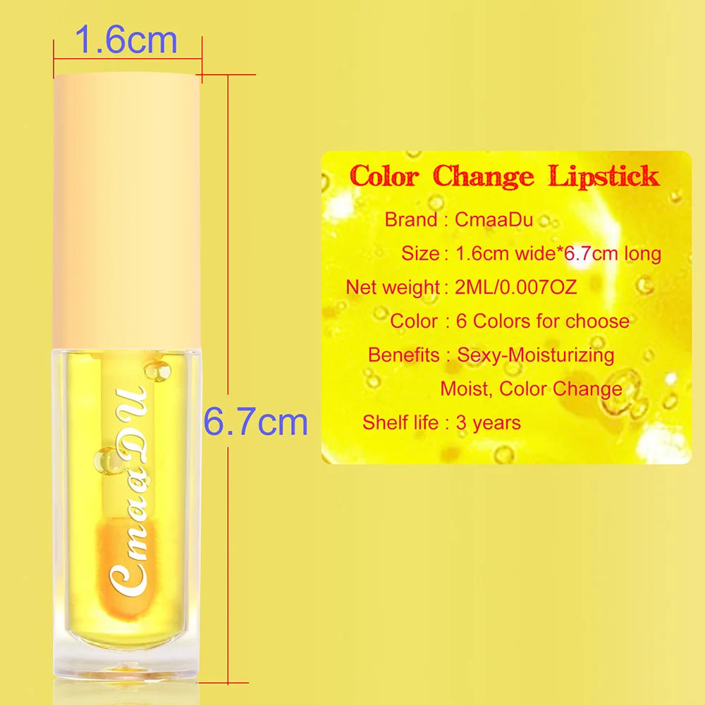 Hydrating Lip Oil-Berry Involved Moisturizing Clear Lip Gloss Plumping