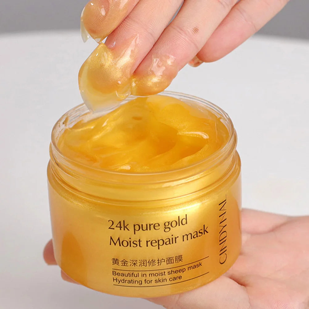 120g 24K Golden Face Cream Collagen Moisturizer Moisturizing Cream