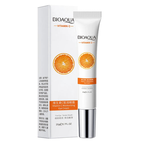 BIOAQUA Vitamin C Eye Cream Under Eye Dark Circle Remover Moisturizes