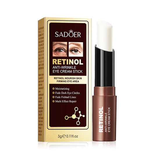 Retinol Eye Cream Stick Anti Dark Circles Under the Eyes Remove Eye