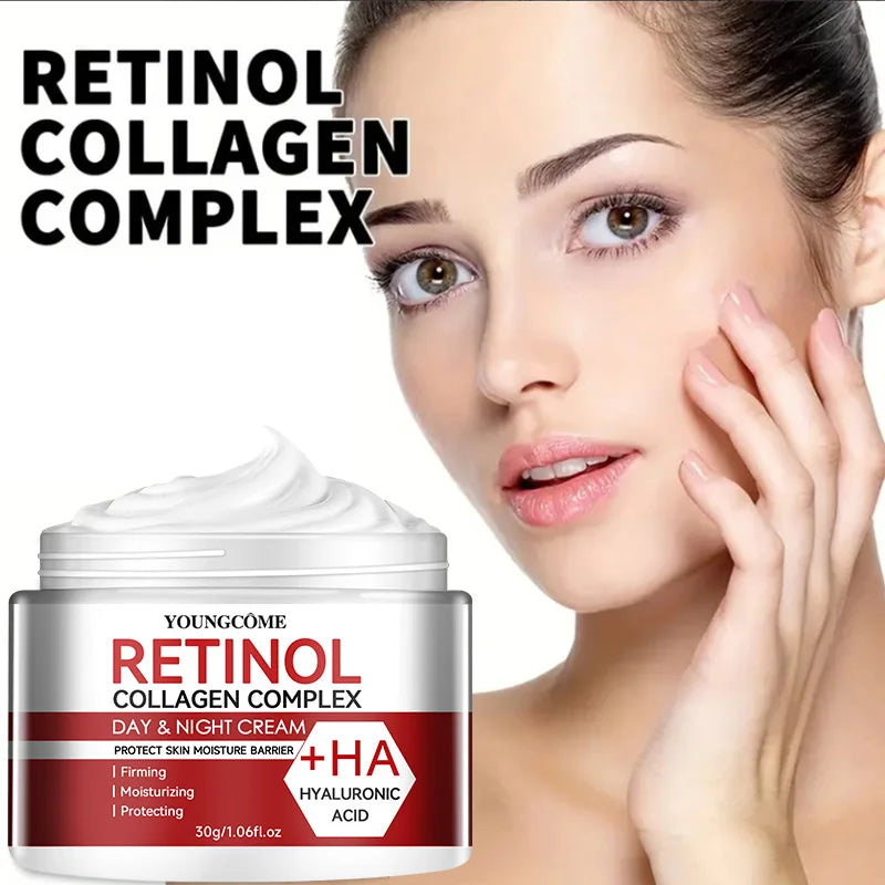 Retinol Collagen Facial Care Moisturizing Cream deeply nourishes