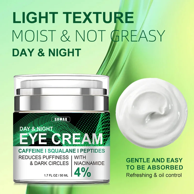 50ml Day and Night Eye Cream Anti Dark Circles Removal Eye Bags