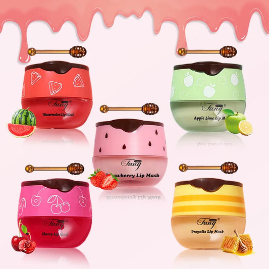 5.5g Lip Sleep Mask Night Sleep Maintenance Moisturizing Lip Gloss