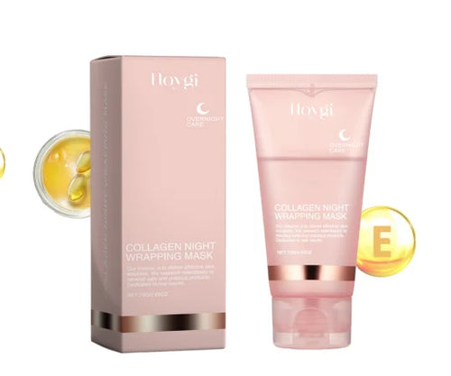 Collagen Tear-Off Mask Collagen Overnight Wrapping Mask Hydrating