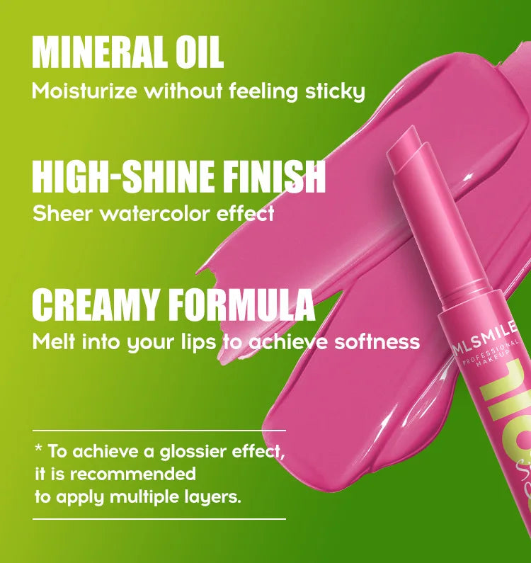 MLSMILE multi-color Silky Click Lip Care Hydrating Lip Gloss with