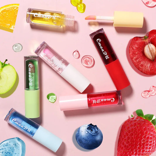 Hydrating Lip Oil-Berry Involved Moisturizing Clear Lip Gloss Plumping