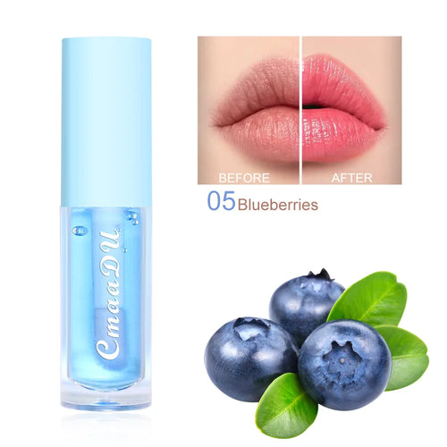 Hydrating Lip Oil-Berry Involved Moisturizing Clear Lip Gloss Plumping