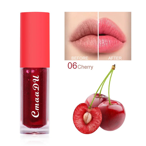 Hydrating Lip Oil-Berry Involved Moisturizing Clear Lip Gloss Plumping