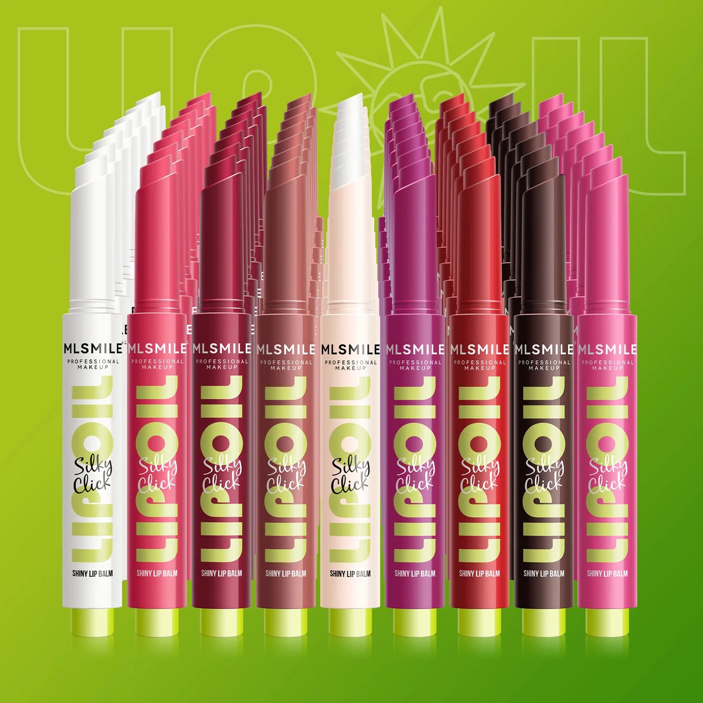 MLSMILE multi-color Silky Click Lip Care Hydrating Lip Gloss with