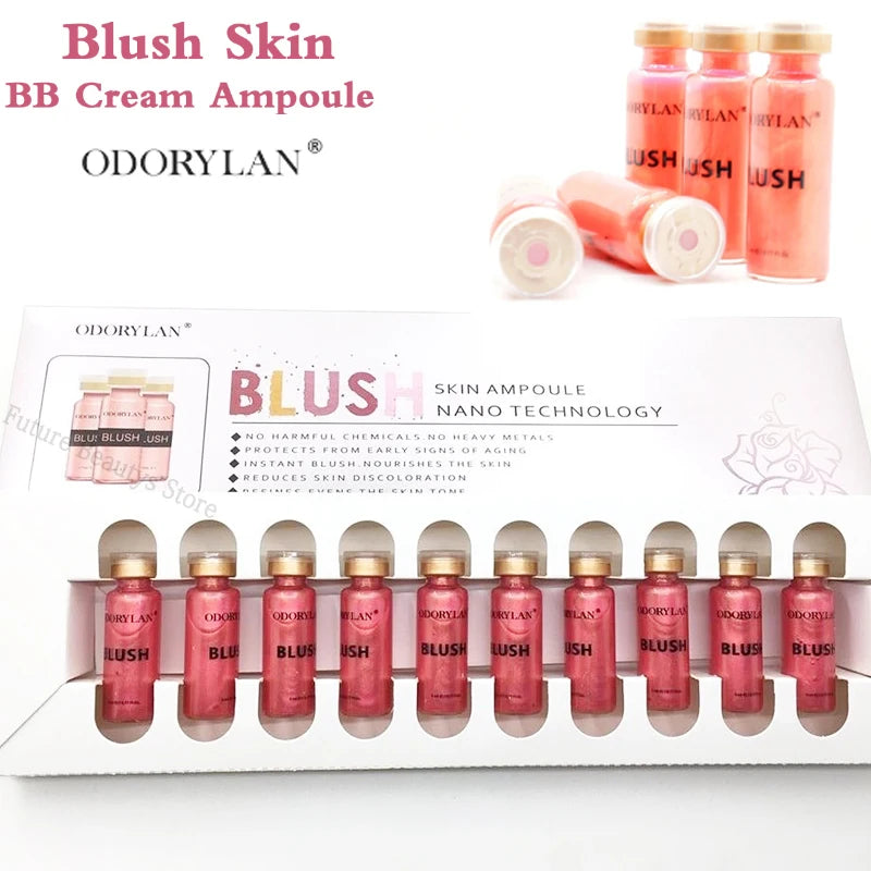 Korea 5ml Semi-Permanent Glow Blush BB Cream Ampoule Serum Set