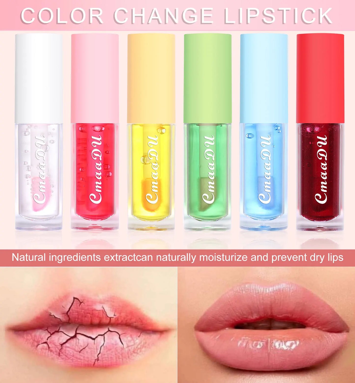 Hydrating Lip Oil-Berry Involved Moisturizing Clear Lip Gloss Plumping