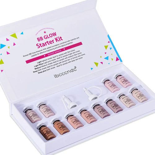 Korea BB Cream Glow Beginner Starter Kit Niacinamide/Peptide Face Skin