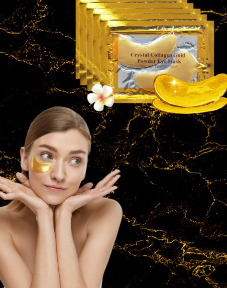 Gold Crystal Collagen Patches For Eye 40 pcs