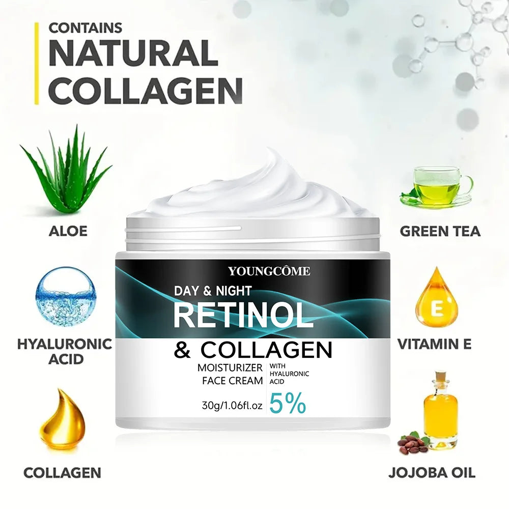 YOUNGCOME Retinol Collagen Moisturizing Cream Promotes Skin Elasticity