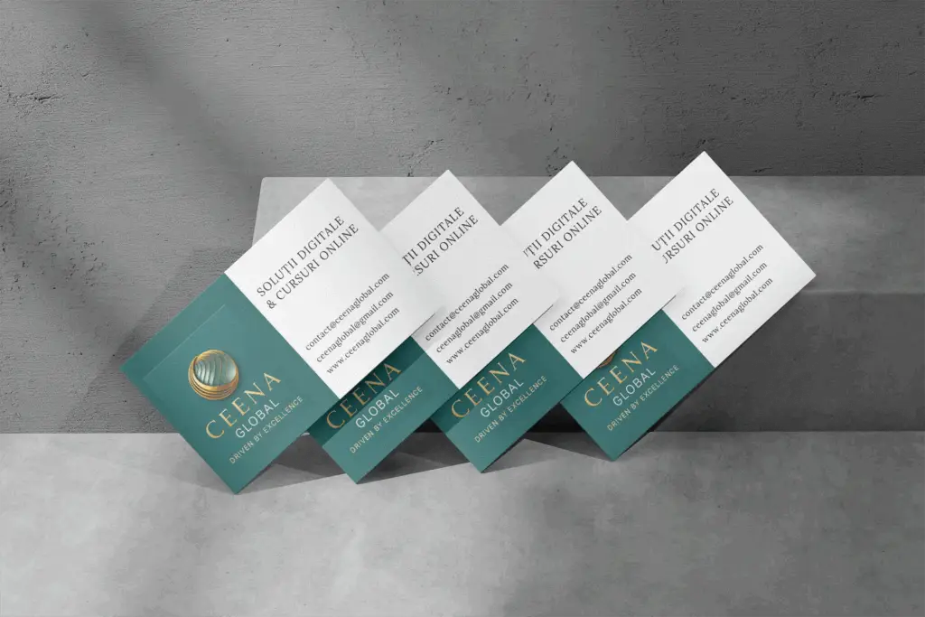 Branding Business Card Mockup With Concrete Background (1)